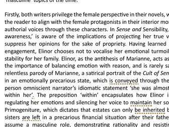 A LEVEL ENGLISH LITERATURE OCR FULL MARK ESSAY