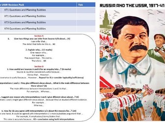 Russia and the USSR GCSE Revision Pack