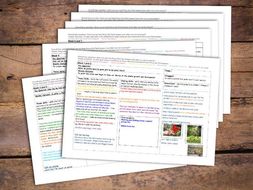 Percy the Park Keeper EYFS Planning