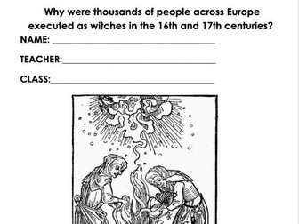 Witchcraft in England and Scotland- Causation