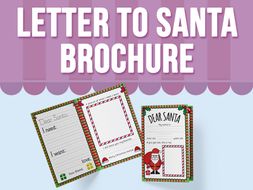 Letter to Santa Brochure