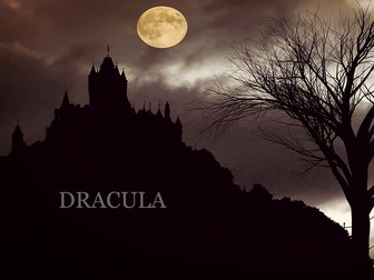 Bram Stoker's Dracula: Scheme of Work, brief lesson plans, activities and resources.