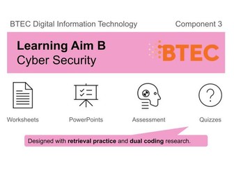 BTEC Digital Information Technology (DIT) - Component 3 (Learning Aim B)