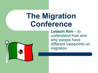 Mexico-USA Migration Conference Lesson