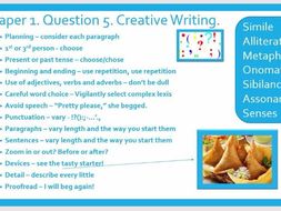 AQA REVISION GCSE ENGLISH LANGUAGE Grade 4(+) Writing ...