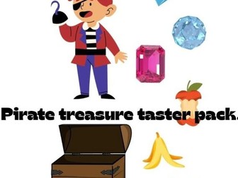 Pirate Treasure-Taster pack / Speech & Language / EYFS / SEN