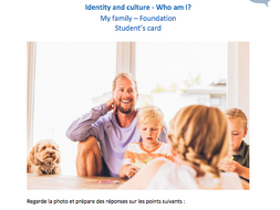 Edexcel French GCSE - Photocards - My family