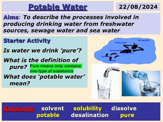 Potable Water KS4 powerpoint