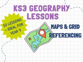 KS3 Maps & Grid Referencing - 10 lessons