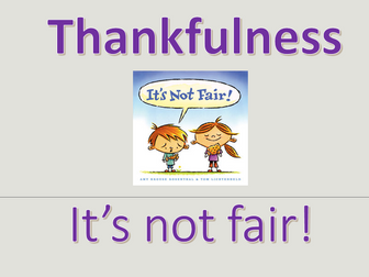 Thankfulness Assembly Powerpoint