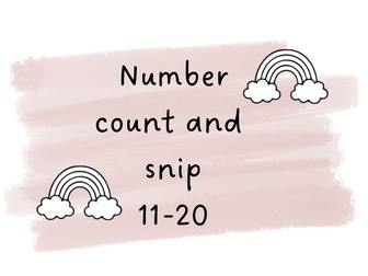 Count and Snip 11-20 Ten Frame