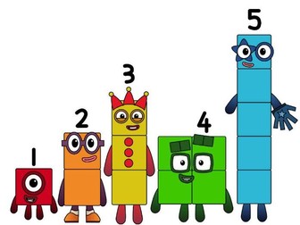 Number blocks 1-5