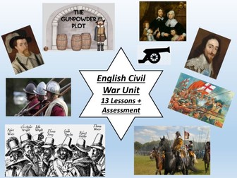 English Civil War Unit - 13 lessons + Assessment