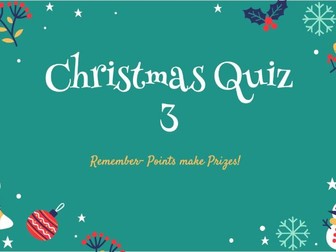 Christmas Quiz 3