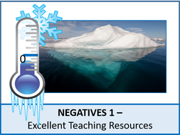 Number: Negatives 1 - Introduction and 4 Operations (+ LOTS of resources)