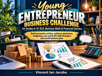 Young Entrepreneur Business Challenge Grades 6–9 | Business Maths & Financial Literacy