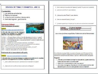 A Level Spanish (Year 1) Texts and activities + ANSWERS_(03)
