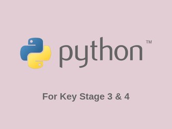 Python Full Course for KS3 & KS4