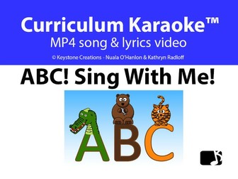 'ABC! Sing With Me!' ~ Curriculum Song Video