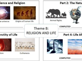 GCSE AQA RS (Spec A) - Theme B: Religion and Life