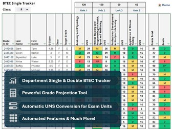 BTEC L3 Tracker & Grade Projection Tool