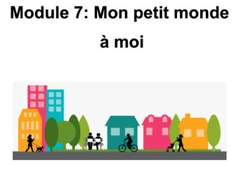 New GCSE 2024. Mon petit monde à moi (Module 7 - Edexcel) Booklet