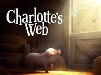 Charlotte's Web Reading  comprehension and language analysis paragraph Grade 6 Year 7