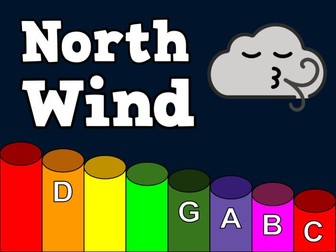 The North Wind Doth Blow - Boomwhacker Play Along Video and Sheet Music