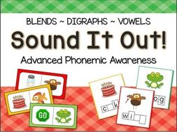 Phonemic Awareness Centers: Blends, Digraphs, Vowels