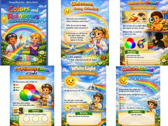 Colors and Rainbows | KS2 Science Activities, Worksheets & Printable PDF