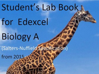 Student's Lab Book for Edexcel Biology A (Salters-Nuffield) from 2015