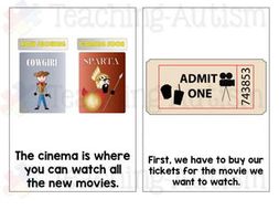 Going to Movies / Cinema Social Story | Teaching Resources