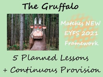 Early Years Continuous Provision - The Gruffalo