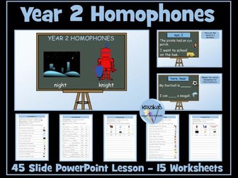 Homophones: Year 2