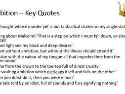 Macbeth Theme Revision