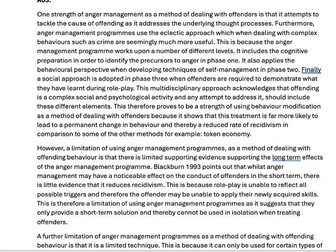 A level psychology - Paper 3 - Forensic Psychology - Full essay plans