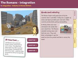 Industry - Interactive Teaching Book - Roman Britain KS2