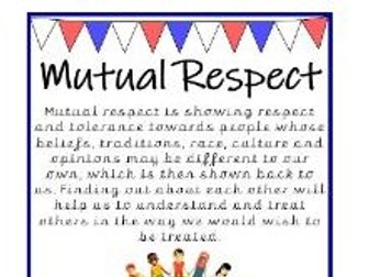 British Values Display - Primary