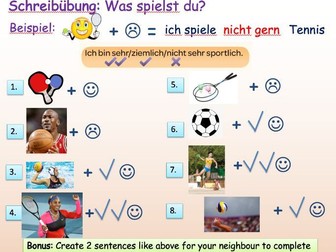 German - Stimmt! 1 Kapitel 3: Freizeit juhu - Powerpoints & Resources