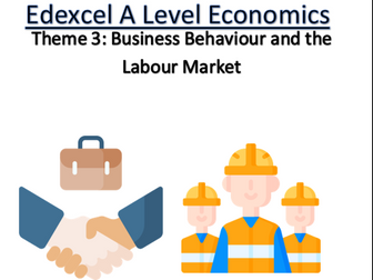 Microeconomics - Theme 3 Revision Booklet - Edexcel A-Level