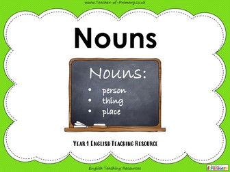 Nouns - Year 1