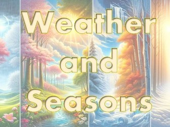 Weather and Climate: English Thematic Pack