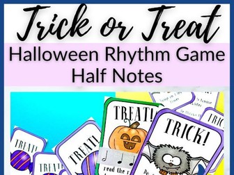 Minim Note Trick or Treat Halloween Rhythm Game
