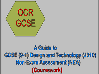 OCR GCSE (9-1) Design and Technology (J310) Non-Exam Assessment (NEA)