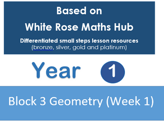 Year 1 - Autumn Block 3 - Week 1 - Geometry (shape & space) White Rose Maths Hub