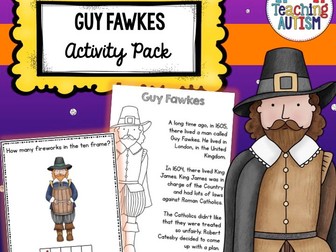 Guy Fawkes Activity Bundle