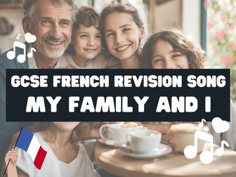 Youtube GCSE French song - Ma famille et moi