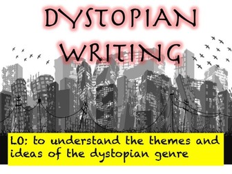 Dystopia and the Apocalypse Introduction