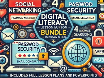 E-safety/ Digital Literacy Lesson Bundle