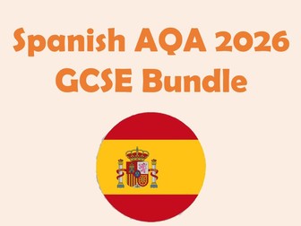 2026 Spanish AQA Module 1 BUNDLE